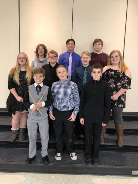 SW Iowa Middle School Honor Band Group
