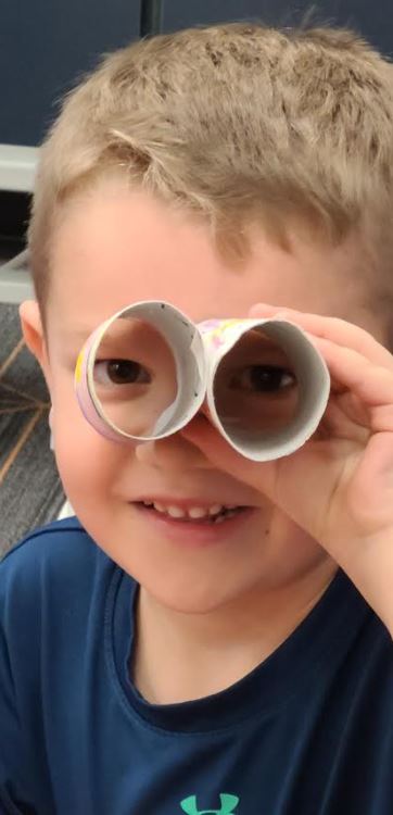 Student modeling his attention scope
